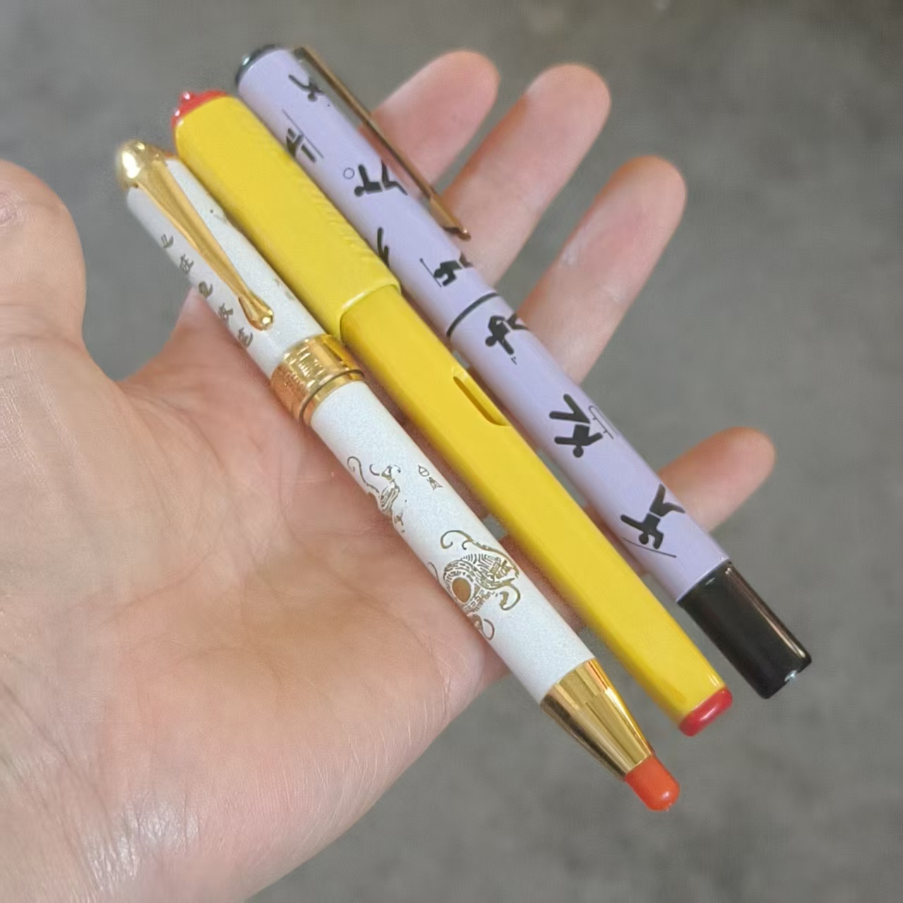 Vintage Collectible Pens - 3PENS Caneta tinteiro JINXING, modelo antigo