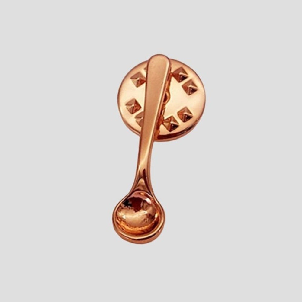 Vintage Collectible Spoons - Broche de colher com design adorável,