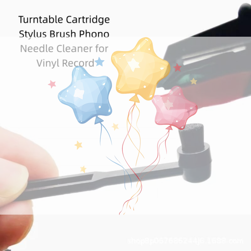 Vinyl Record Cleaner - 1 unidade de escova para limpeza