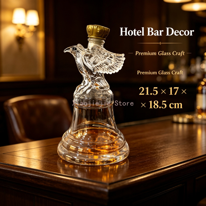 Vintage Collectible Bottles - Decantador de Vidro Sino da Liberdade