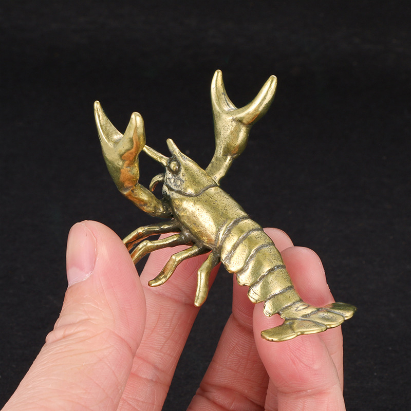 Ornamento de Lagostim em Latão - Vintage Collectible Pens avaliação e preço