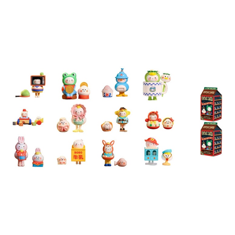 POP MART Bobo&Coco Coleção Loj - Vintage Collectibles Store avaliação e preço