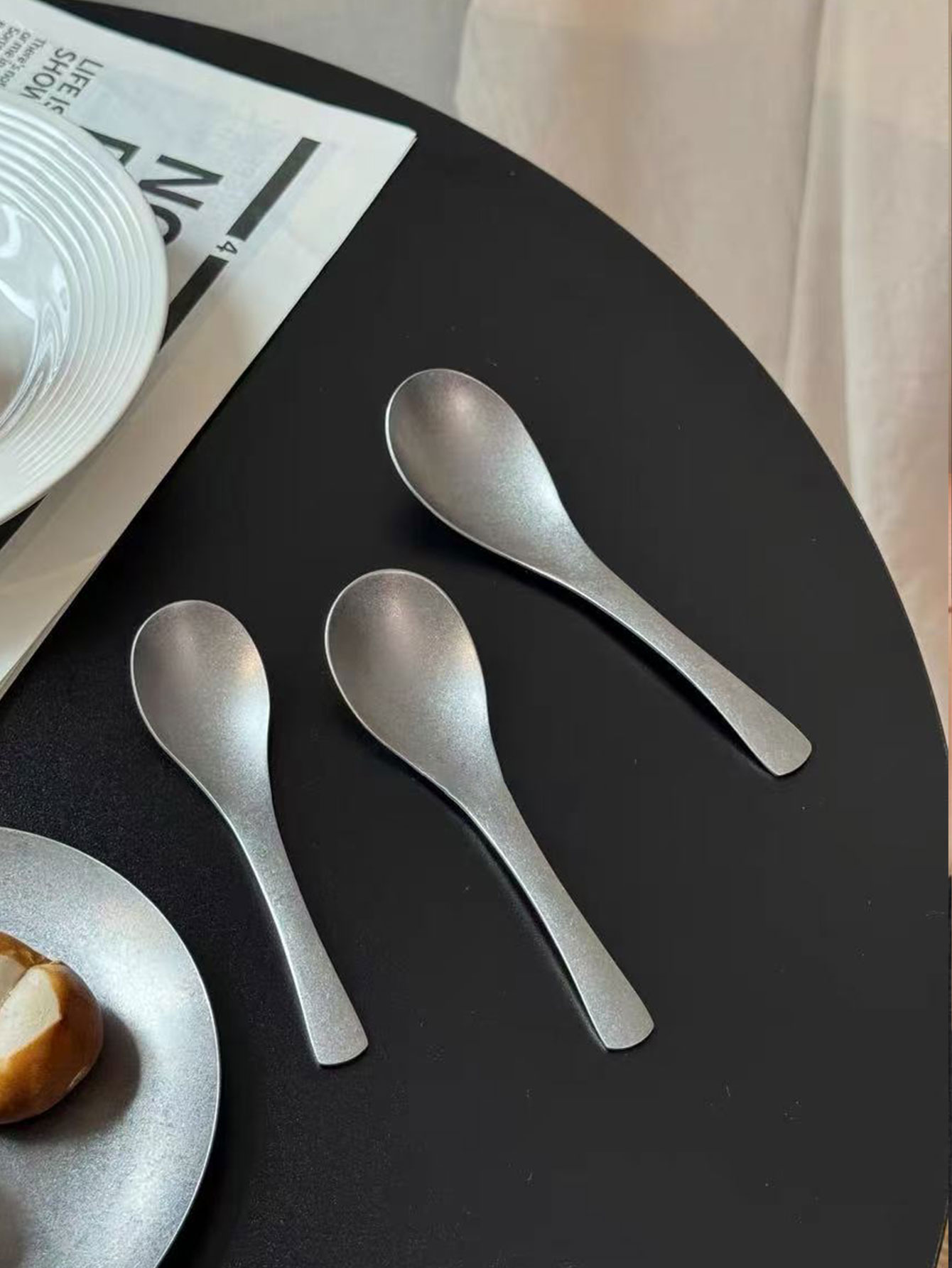 Colher de aço inoxidável 304 c - Vintage Collectible Spoons avaliação e preço